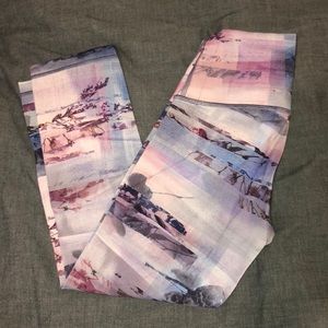 Lululemon Wunder Train High Rise Crop Leggings